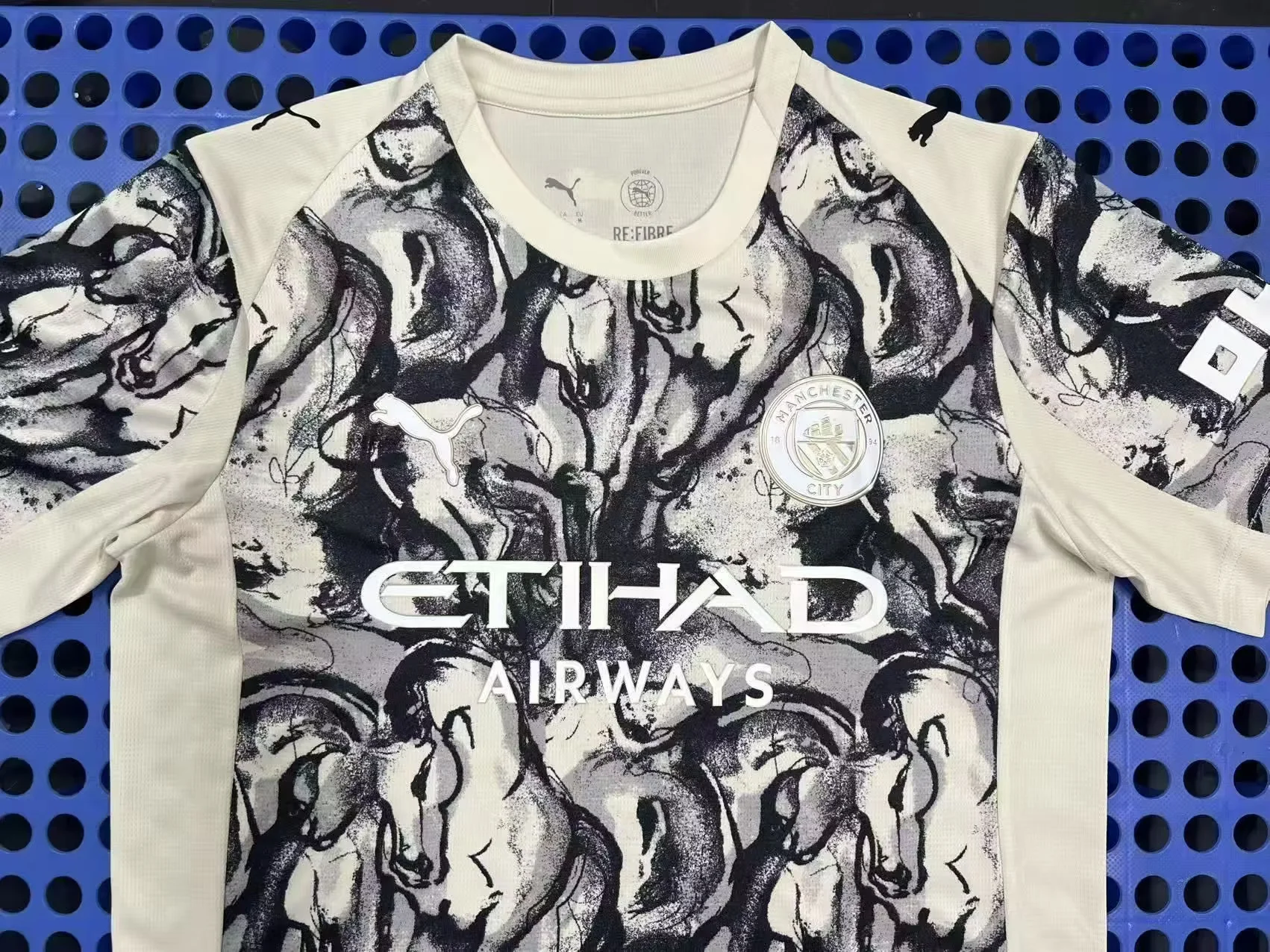 2026 Manchester City New Year White Fans Football Shirt 1:1 Thai Quality