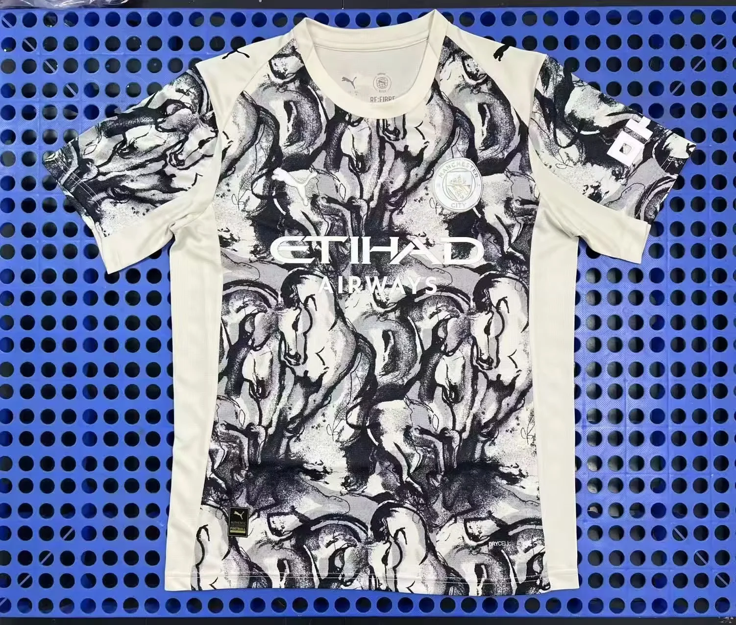 2026 Manchester City New Year White Fans Football Shirt 1:1 Thai Quality