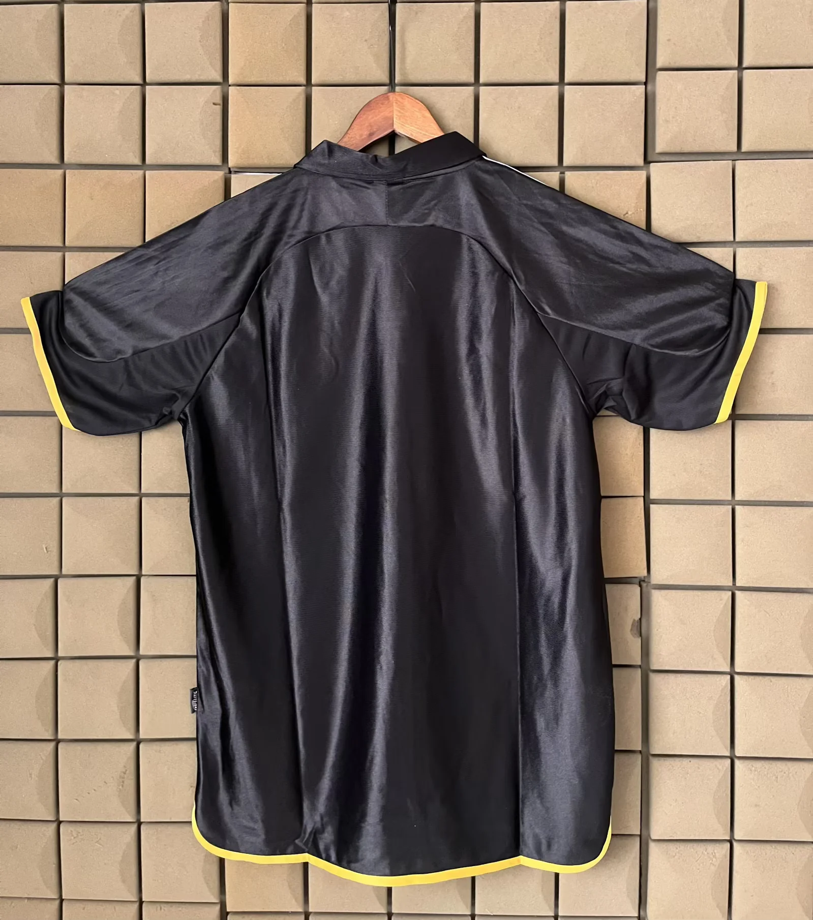 1998/1999 Retro Real Madrid Away Black Soccer Jersey 1:1 Thai Quality