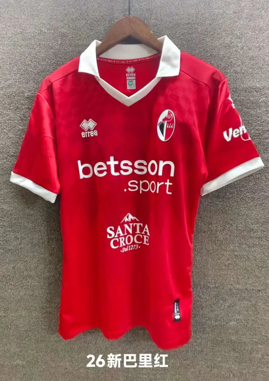 2025-26 Bari_Red_special_edition_Jersey