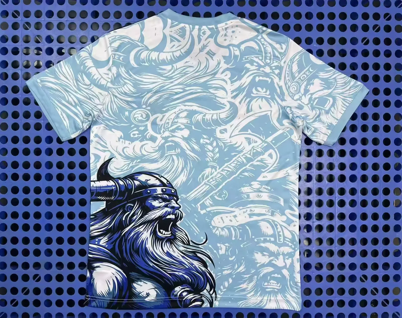 2025 Real Madrid Training Levver Lake Blue jersey 1:1