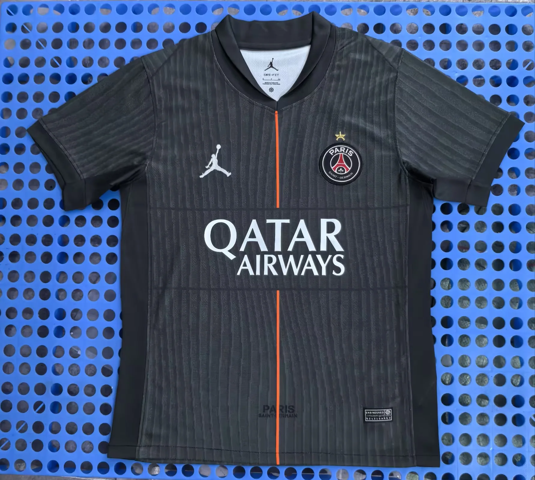 2025  Paris Special Edition Home Black Soccer Jersey 1:1 Thai Quality