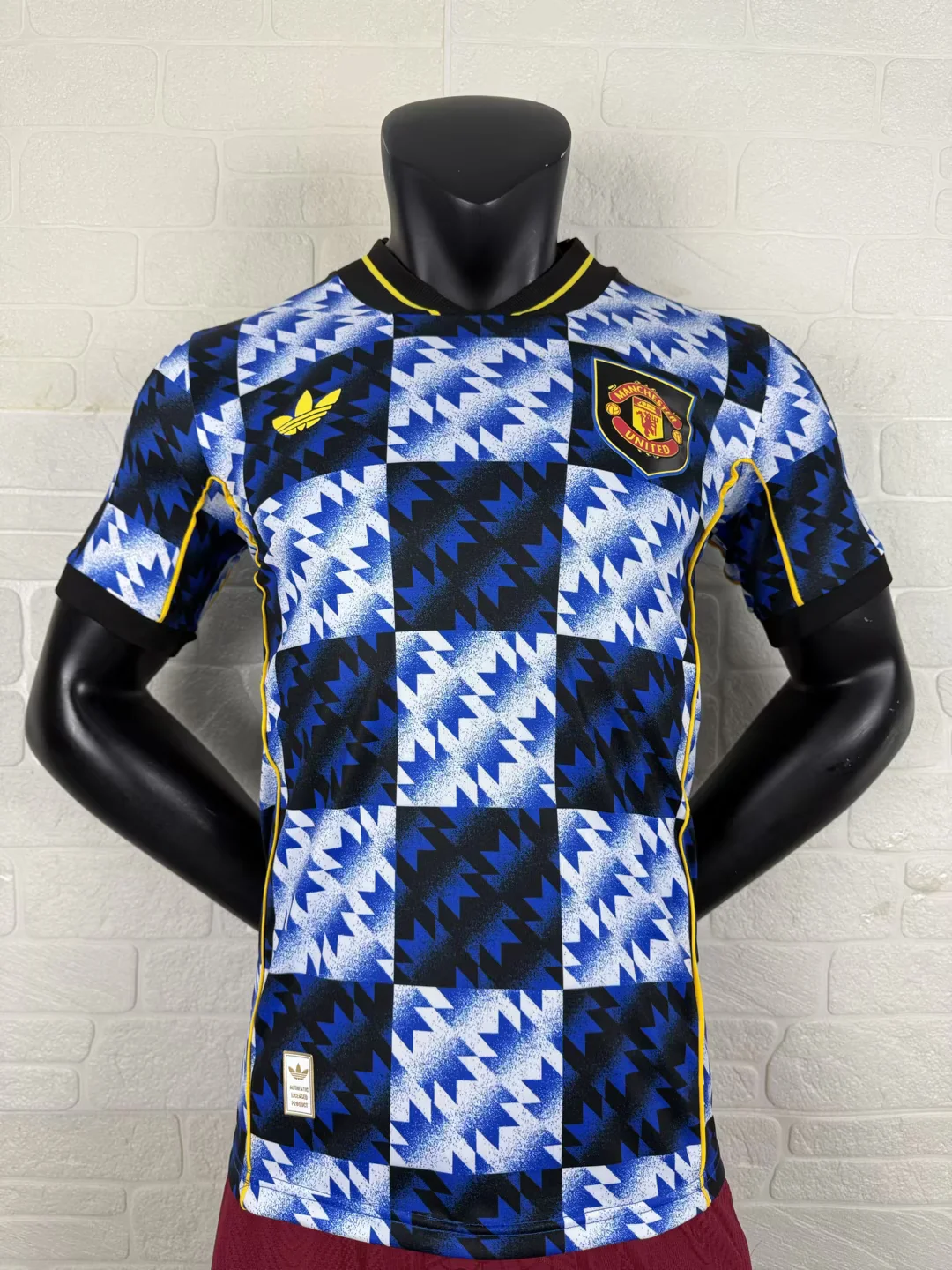 2025-26 Player Version Manchester United Blue Football Shirt 1:1 Thai Quality