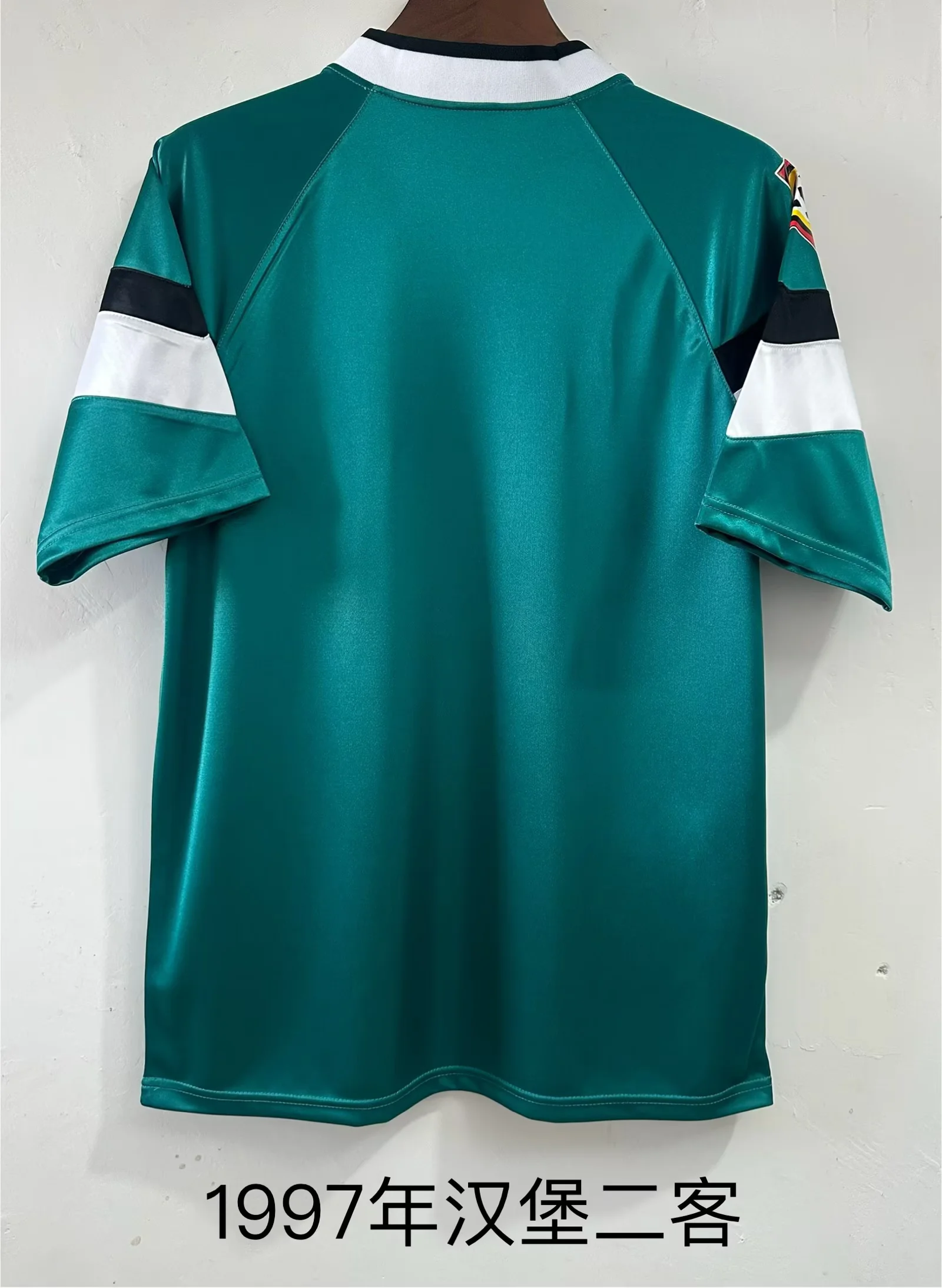 1997 Retro Hamburger SV third Away Green Football Jersey 1:1 Thai Quality
