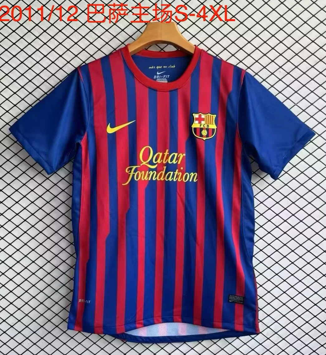 2011/2012 Retro Barcelona Football Shirt Home 1:1 Thai Quality