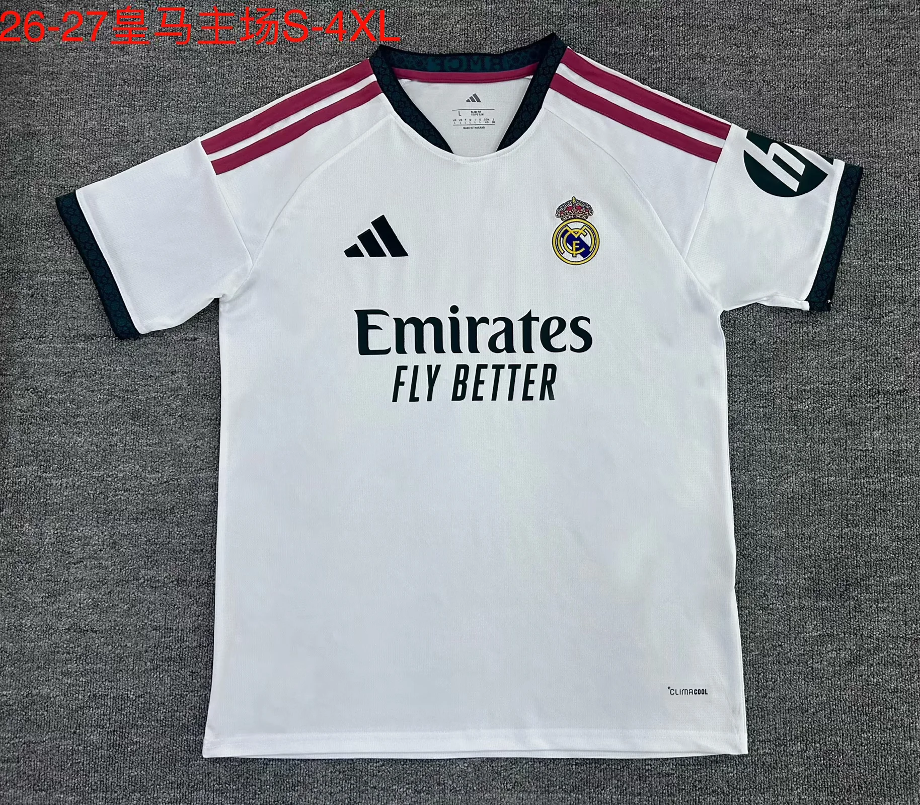2026-27 Real Madrid Home White fans Soccer jersey 1:1