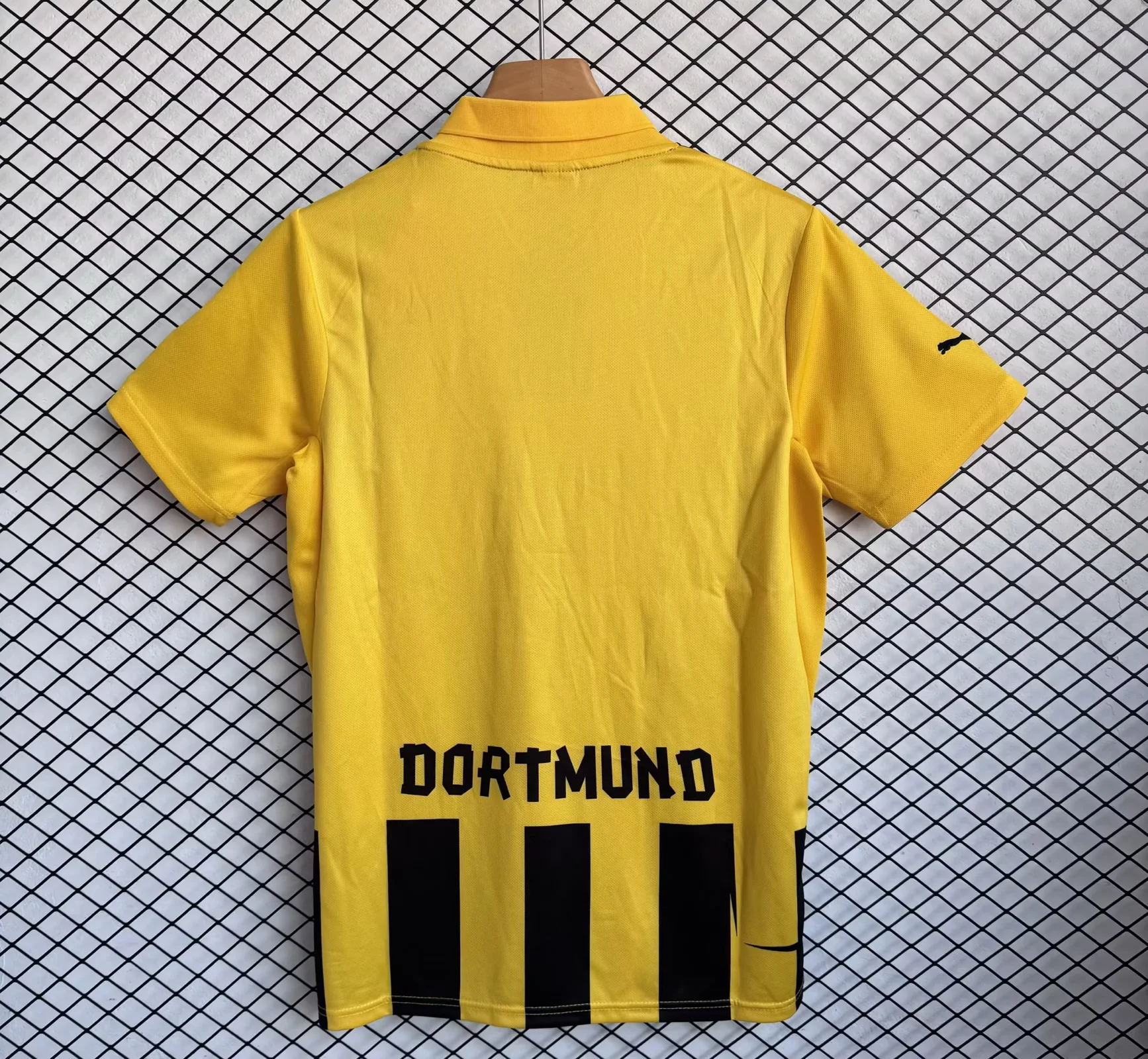 2012-13 Retro BVB Home Yellow Soccer Jersey 1:1 Thai Quality