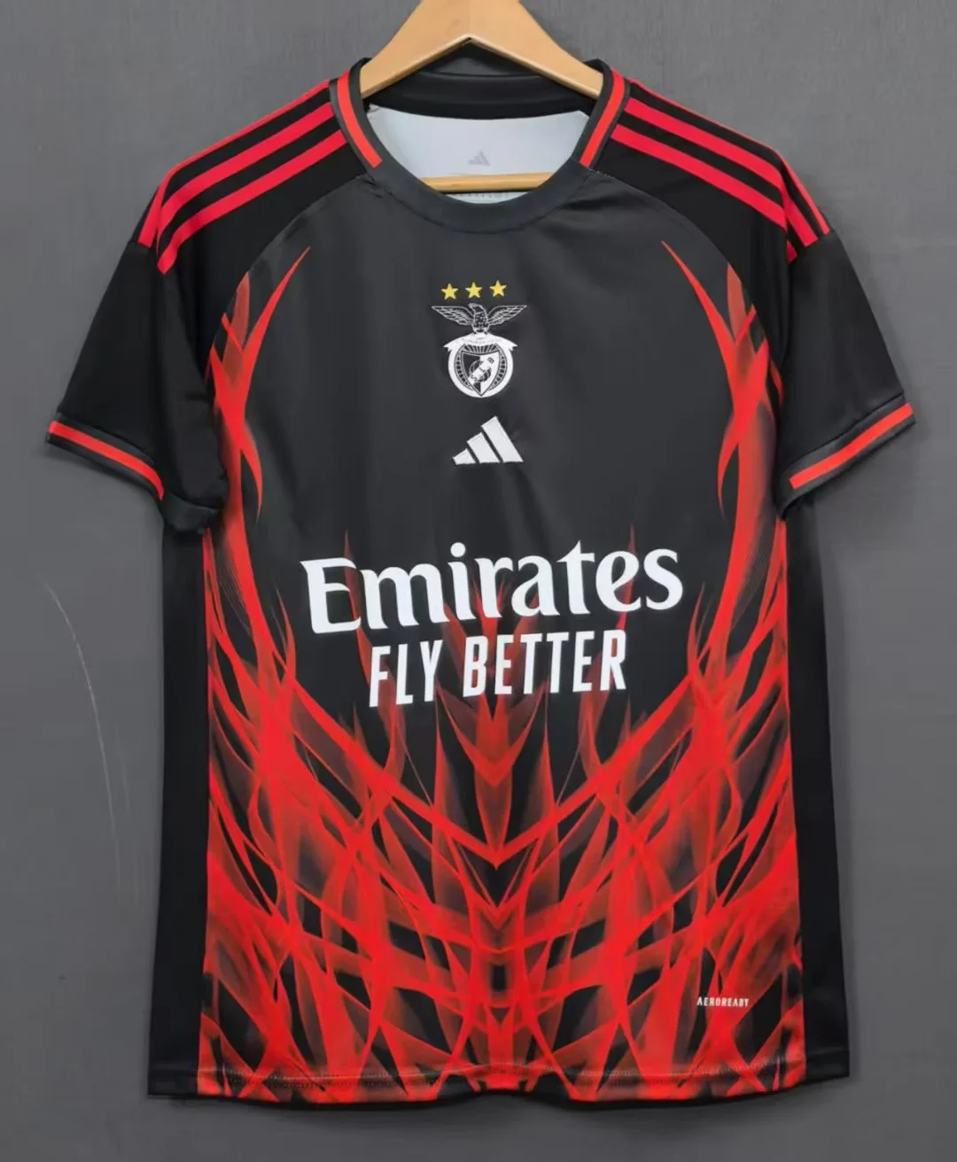 2025/2026 Sporting SL Benfica Home Red Football Shirt 1:1 Thai Quality