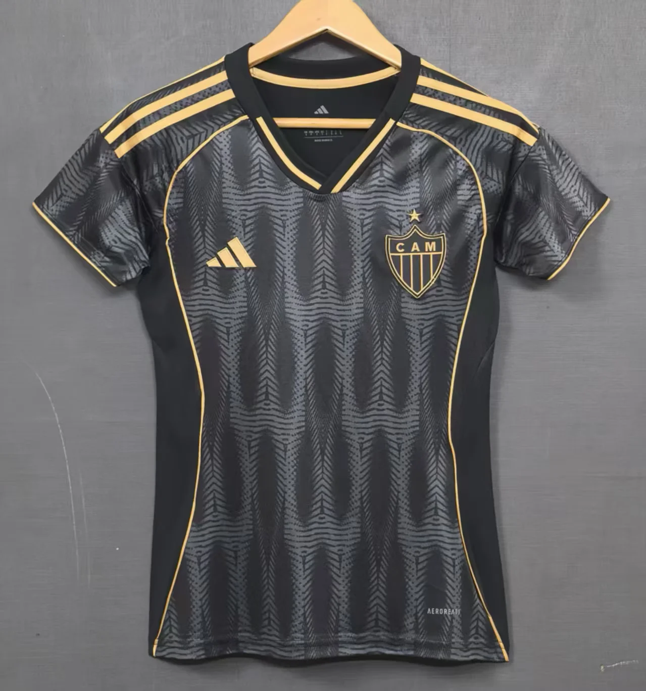 2025-26 AtlÃ©tico Mineiro third Away Women Black Jersey 1:1 Thai Quality