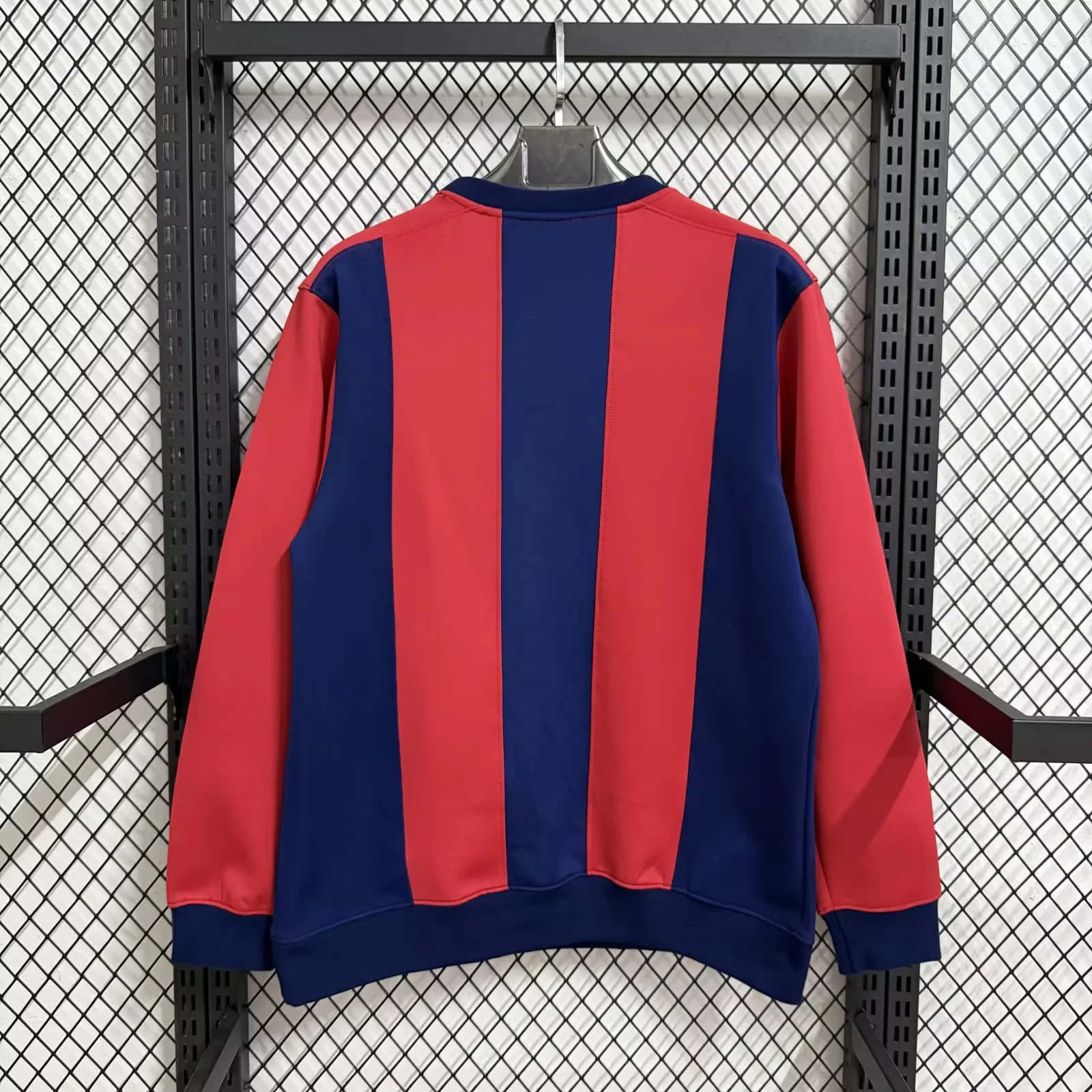 2026/2027 Barcelona Long Zipped Jacket Red and Blue Football Shirt Set