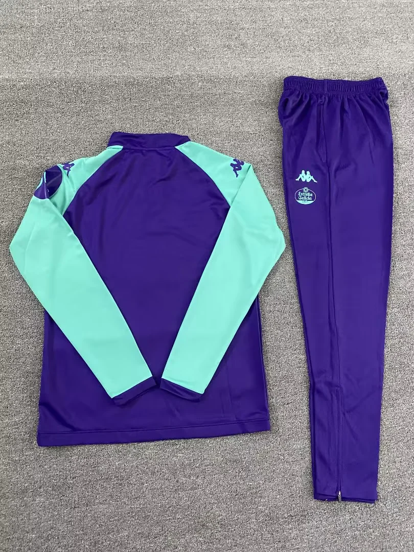 2026/2027 Real Valladolid CF Long Zipped Jacket Red Football Shirt Set