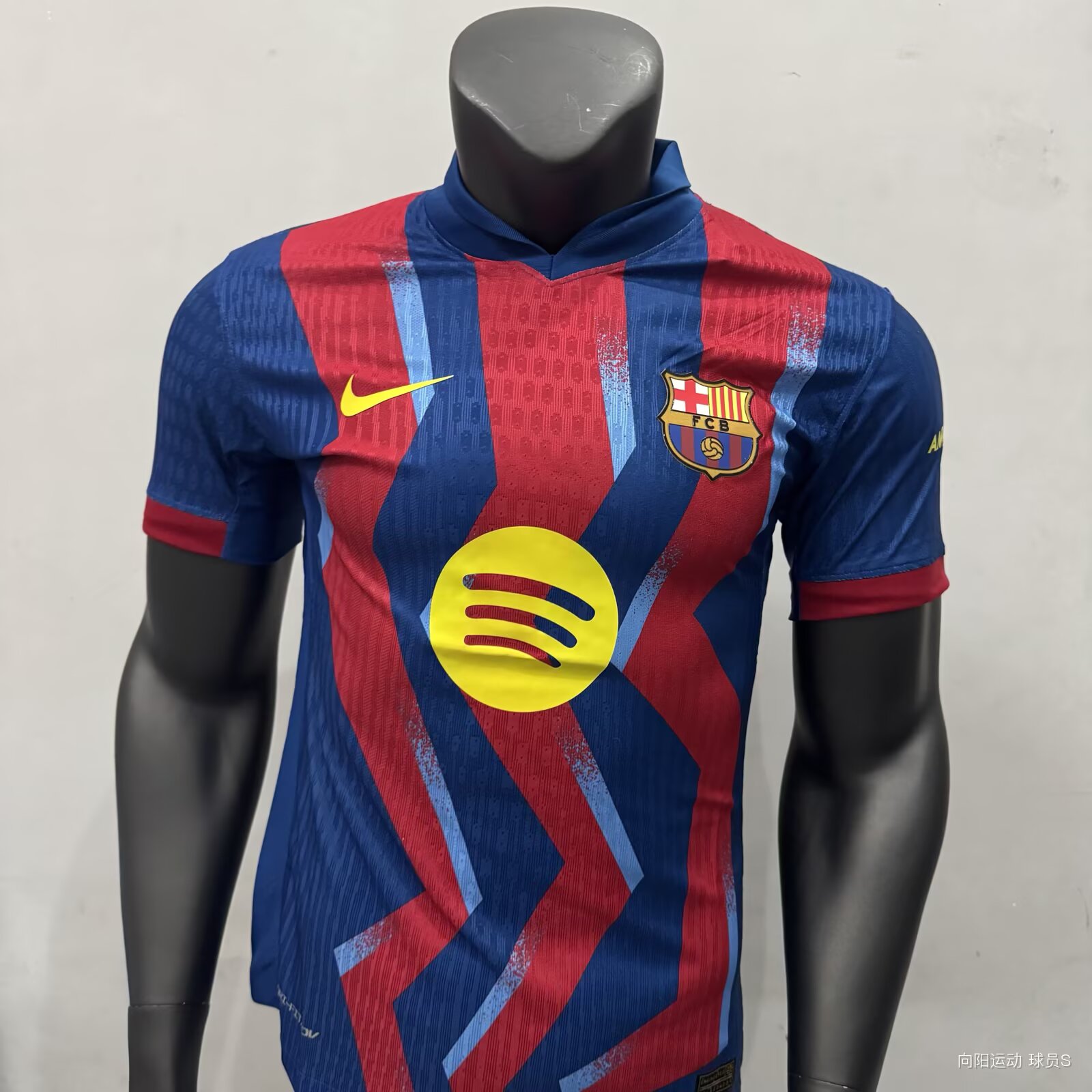 2025-26 Player Version Barcelona third  Away Red Football Shirt 1:1 Thai Quality