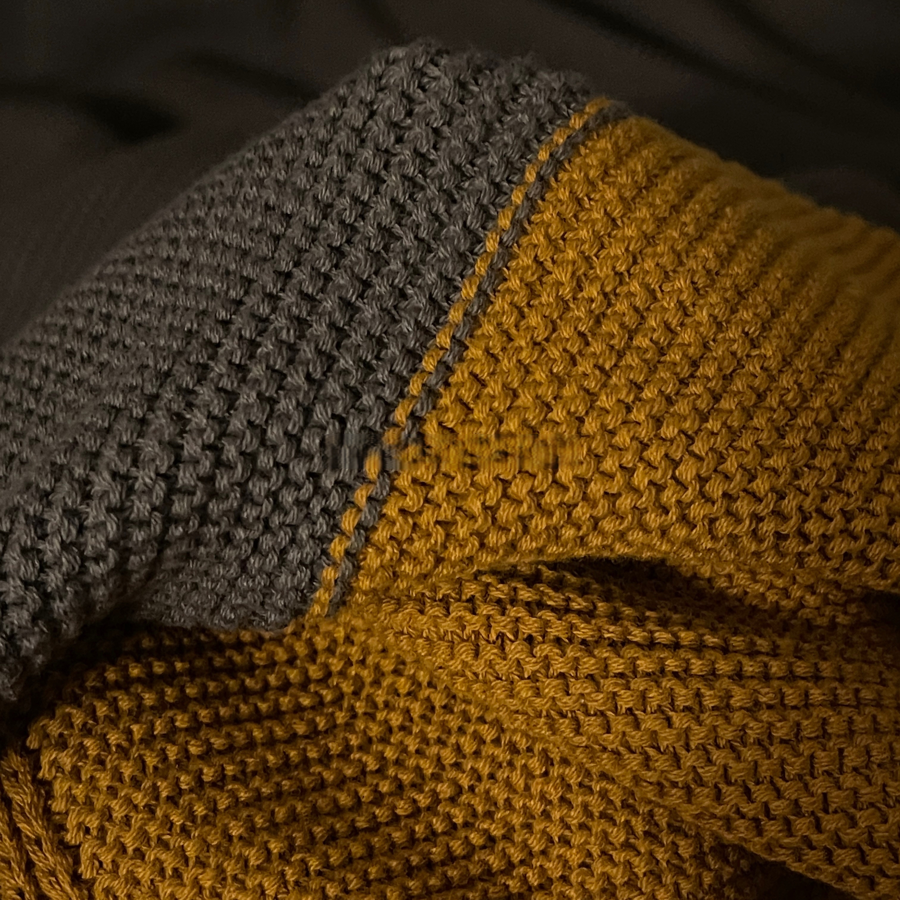 Aesthetic Colorblock Throw