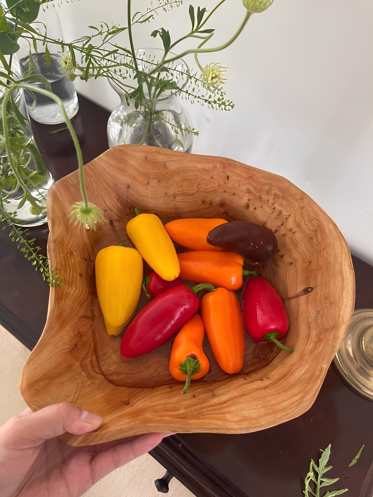 Natural Driftwood Fruit Bowl