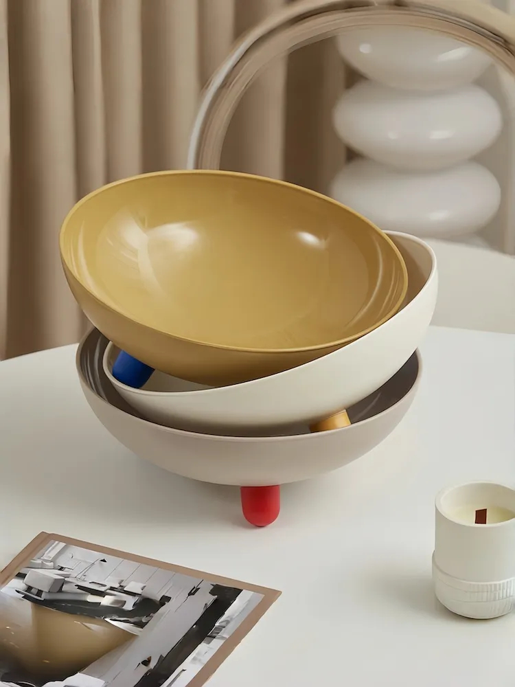 Bauhaus Style Serving Fruit Tray