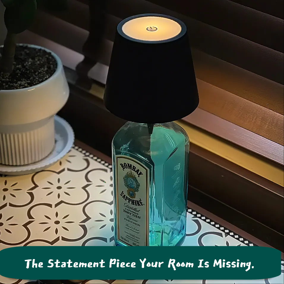 Rechargeable & Dimmable LED Bottle Light