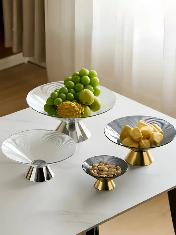 Elegant Acrylic Serving Bowl