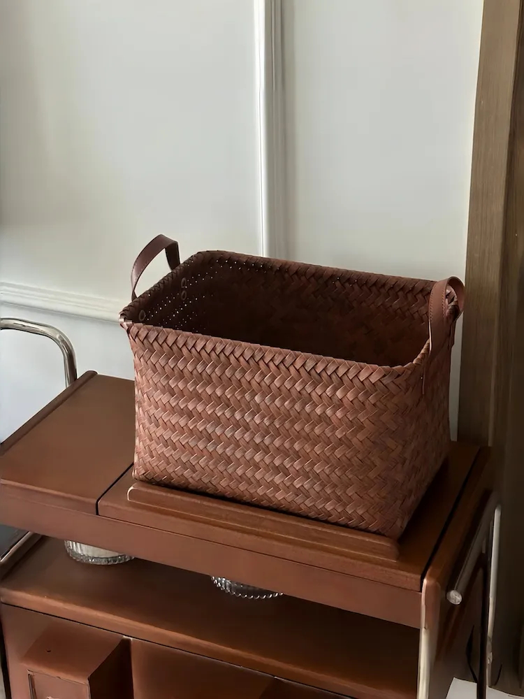 Farmhouse Laundry Hamper Basket