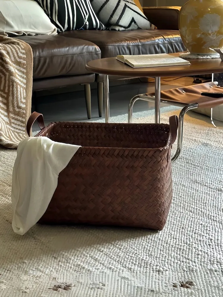 Farmhouse Laundry Hamper Basket