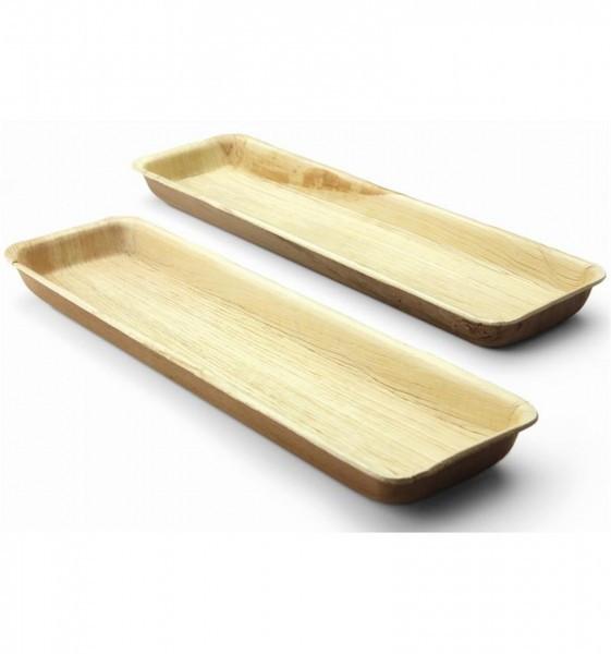 Sier Schale Palm (9 x 2.5 x 33 cm, 10 Stück)
