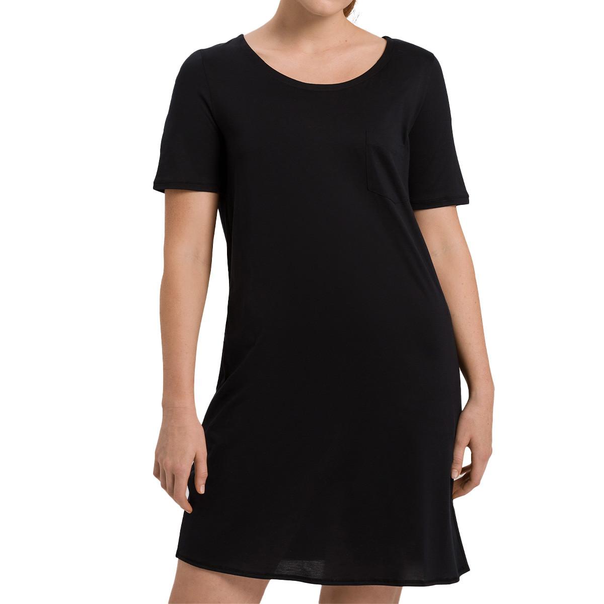 HANRO Cotton Deluxe - Nachthemd Kurzarm