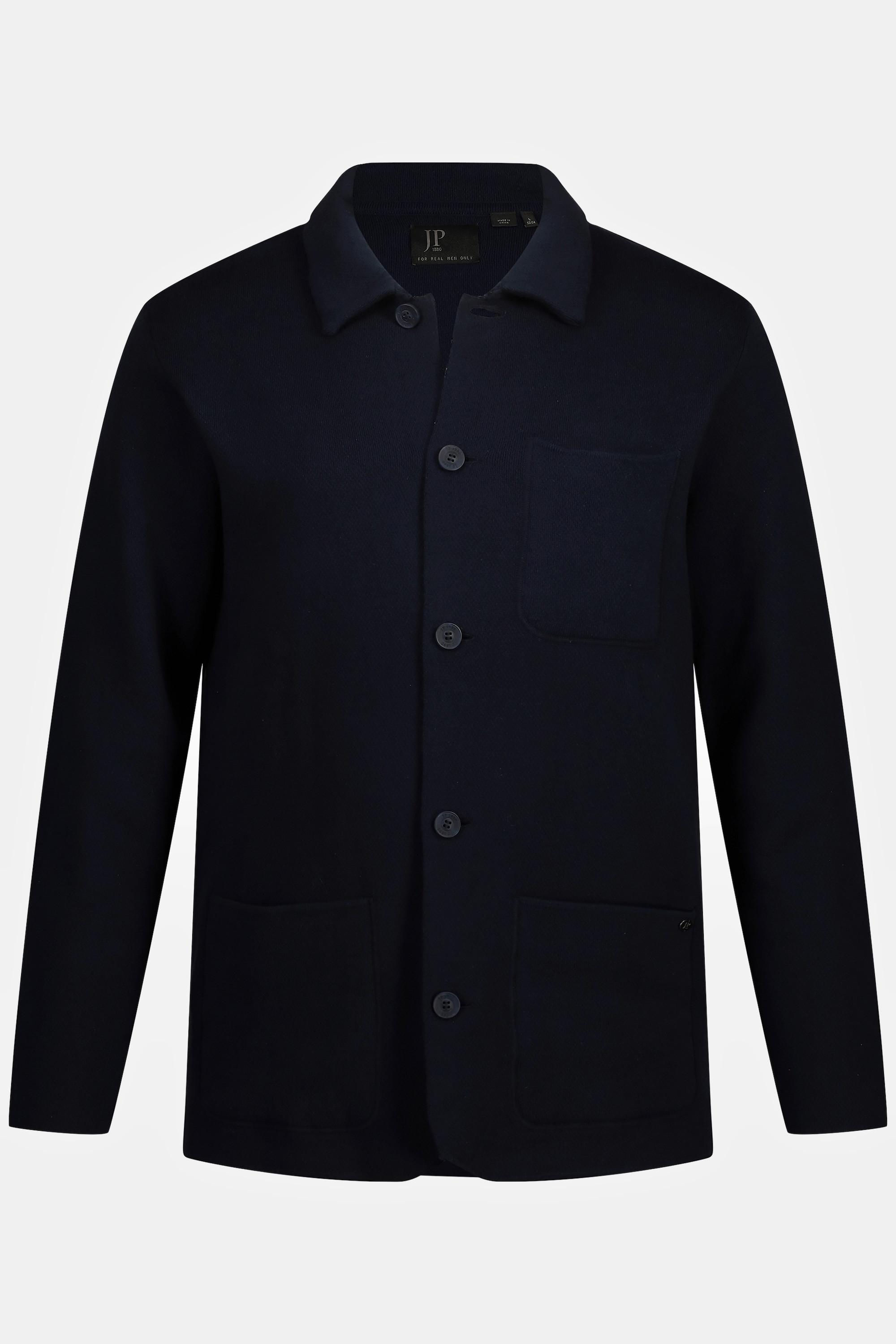 JP1880 Strickjacke FLEXNAMIC®, Sakko-Optik, 3 Taschen