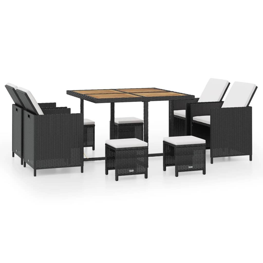 VidaXL Gartenmöbel-set poly-rattan