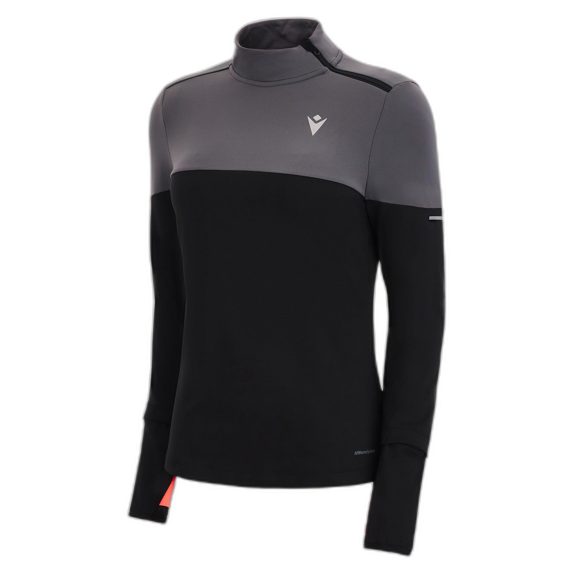 macron sweatshirt 1/4 reißverschluss damen fcc deliaer