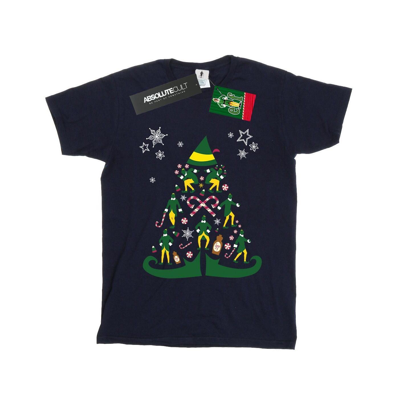 Elf Christmas Print T-Shirt