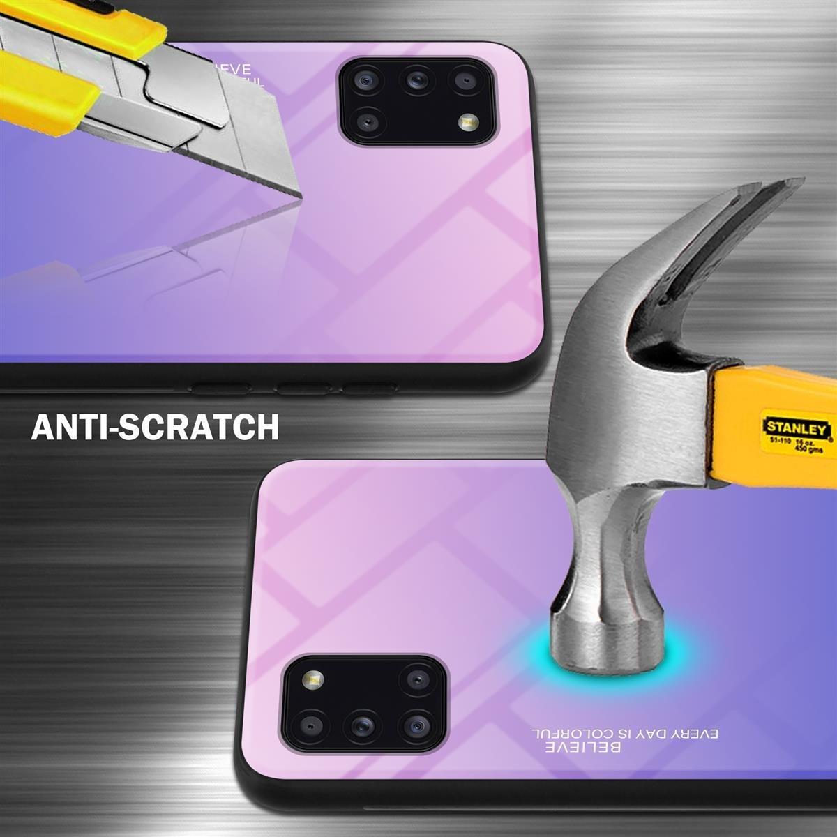Cadorabo Hülle für Samsung Galaxy A31 Zweifarbig