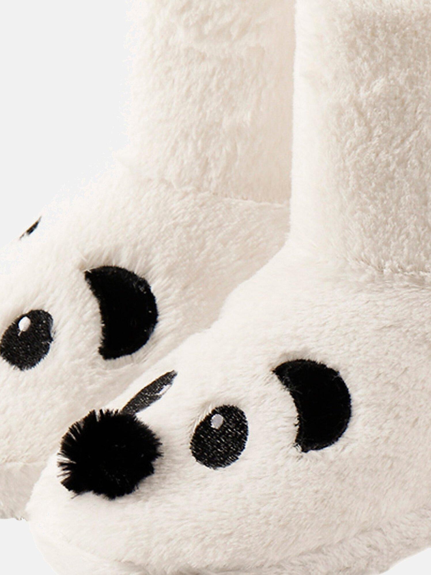 Admas Hausschuhe Stiefel Panda