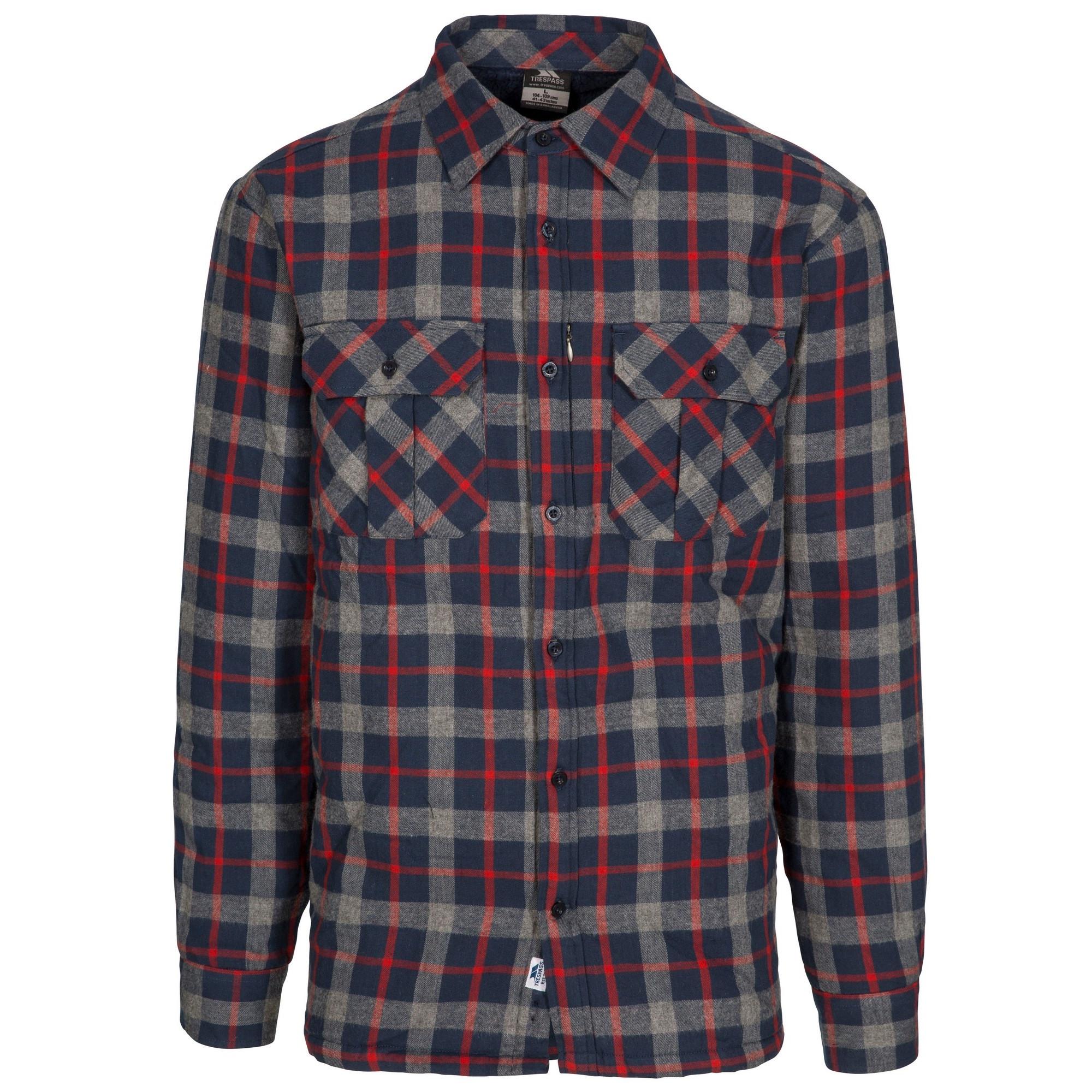 Trespass Rapeseed Kariertes Regular Fit Langarmhemd