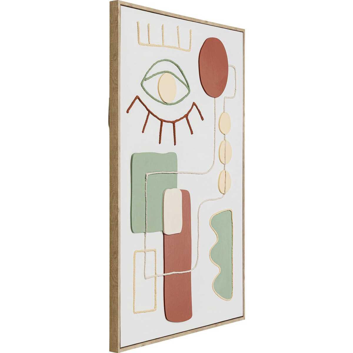 KARE Design Leinwandbild Art Eye links 60x90