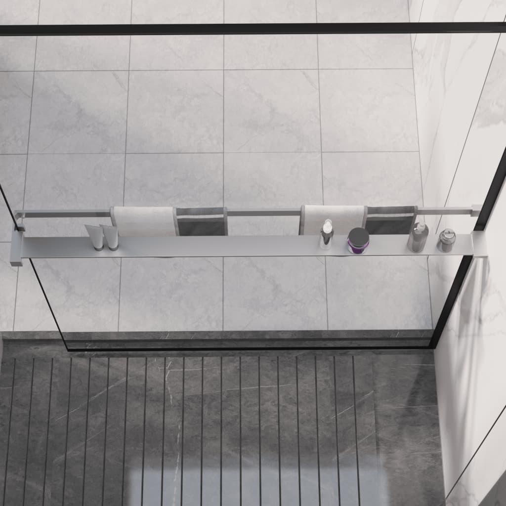 VidaXL Duschablage aluminium