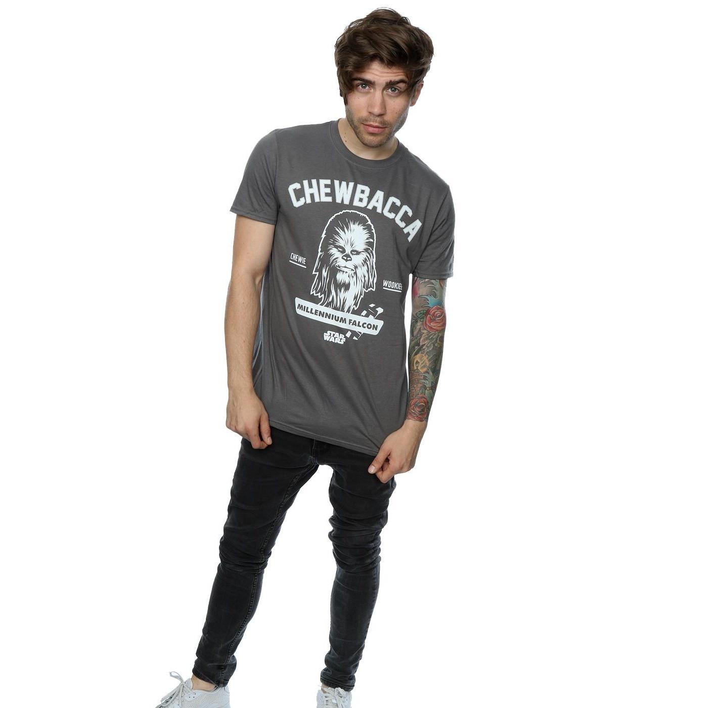 STAR WARS Collegiate Chewbacca Grafik T-Shirt