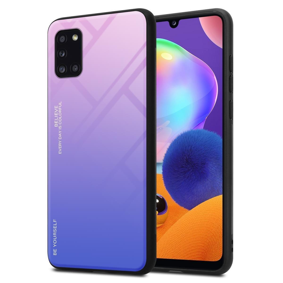 Cadorabo Hülle für Samsung Galaxy A31 Zweifarbig