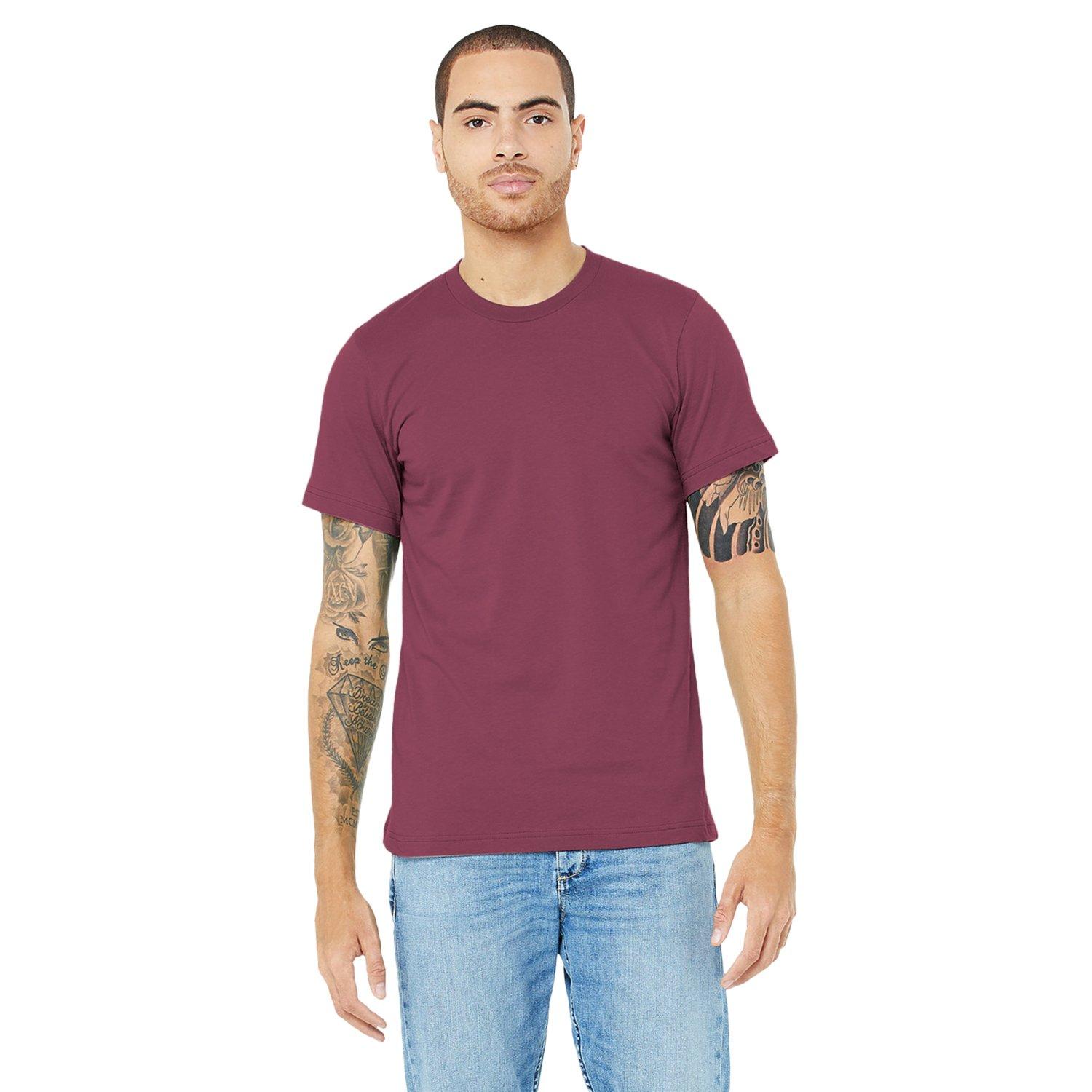 Bella + Canvas Canvas Jersey Kurzarm T-Shirt