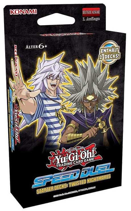 Yu-Gi-Oh! SPEED DUEL Starter Deck Twisted Nightmares - 1. Auflage - DE
