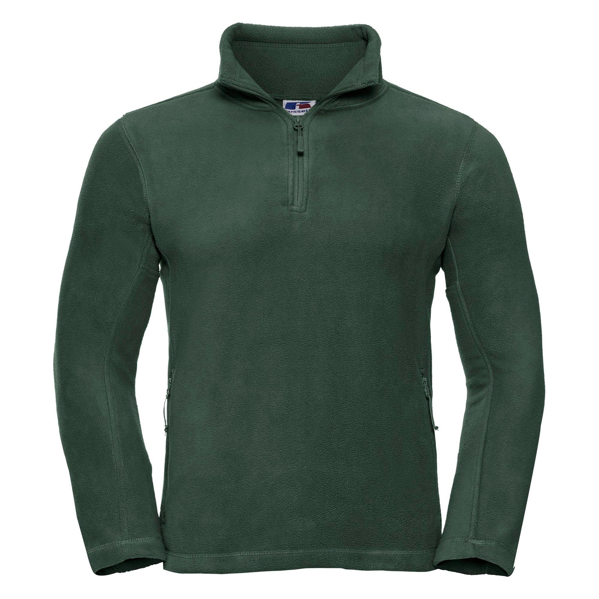 Russell Outdoor Fleecepullover mit Reißverschluss am Kragen