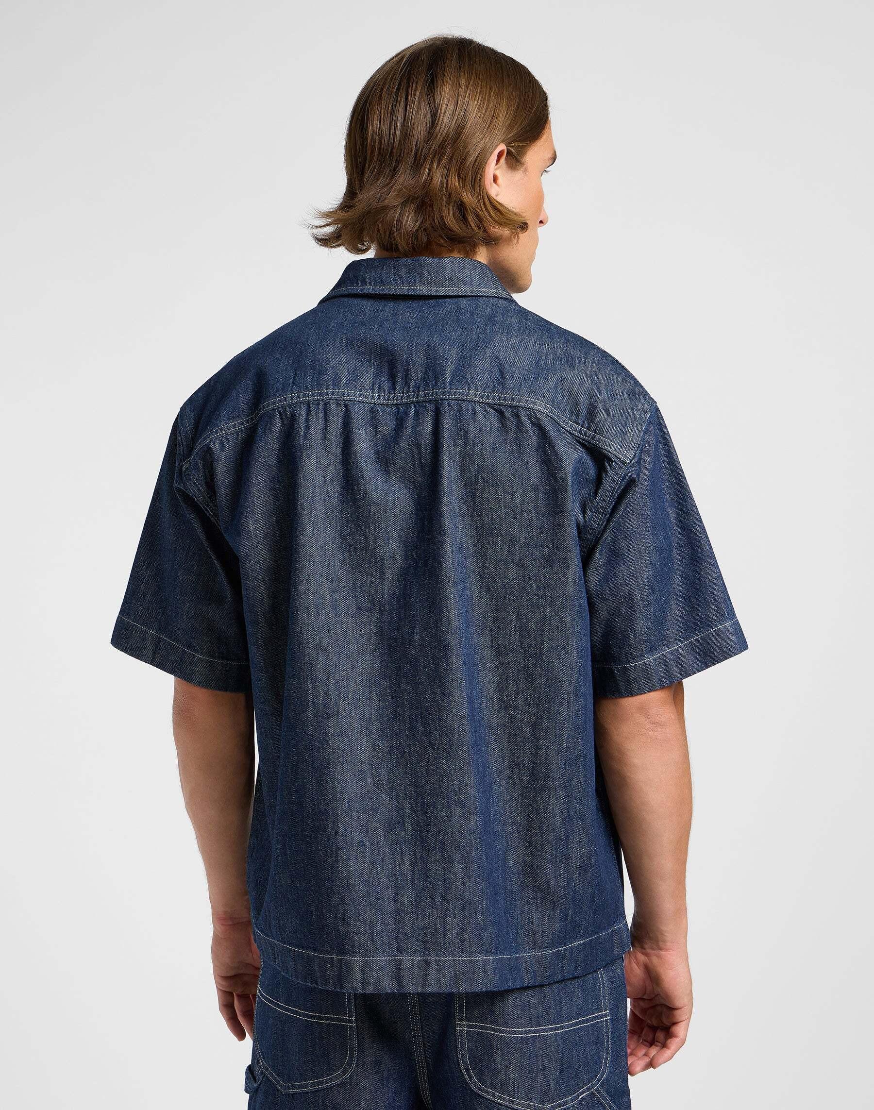 Lee Kurzarm Workwear Jeanshemd