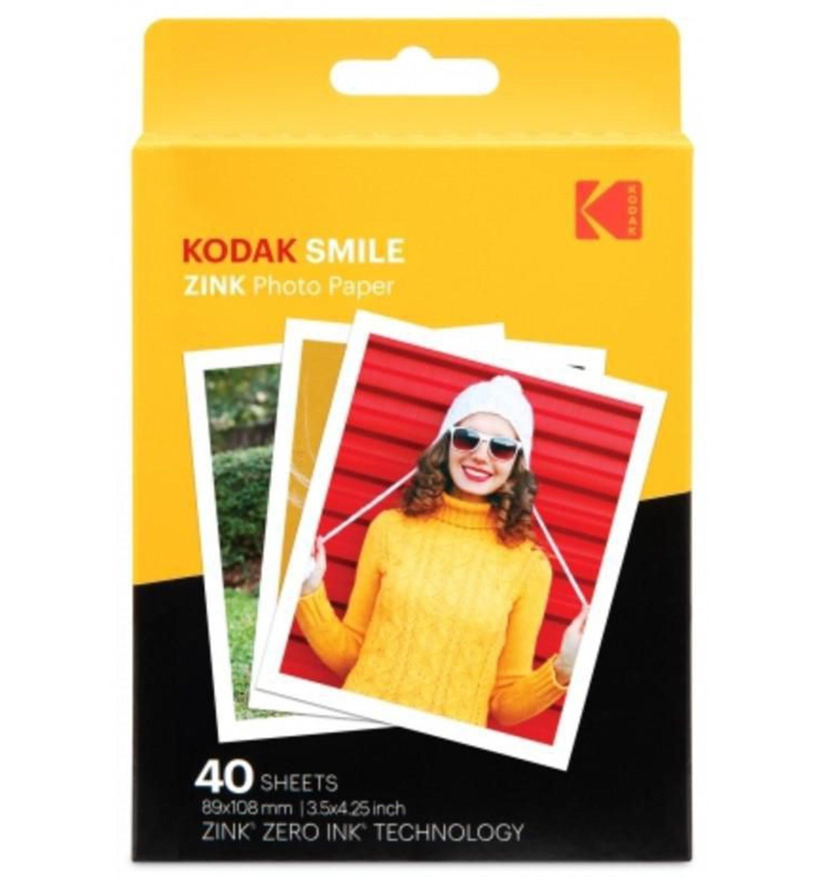 Kodak Sofortbildfilm Zink 3x4 Smile Classic