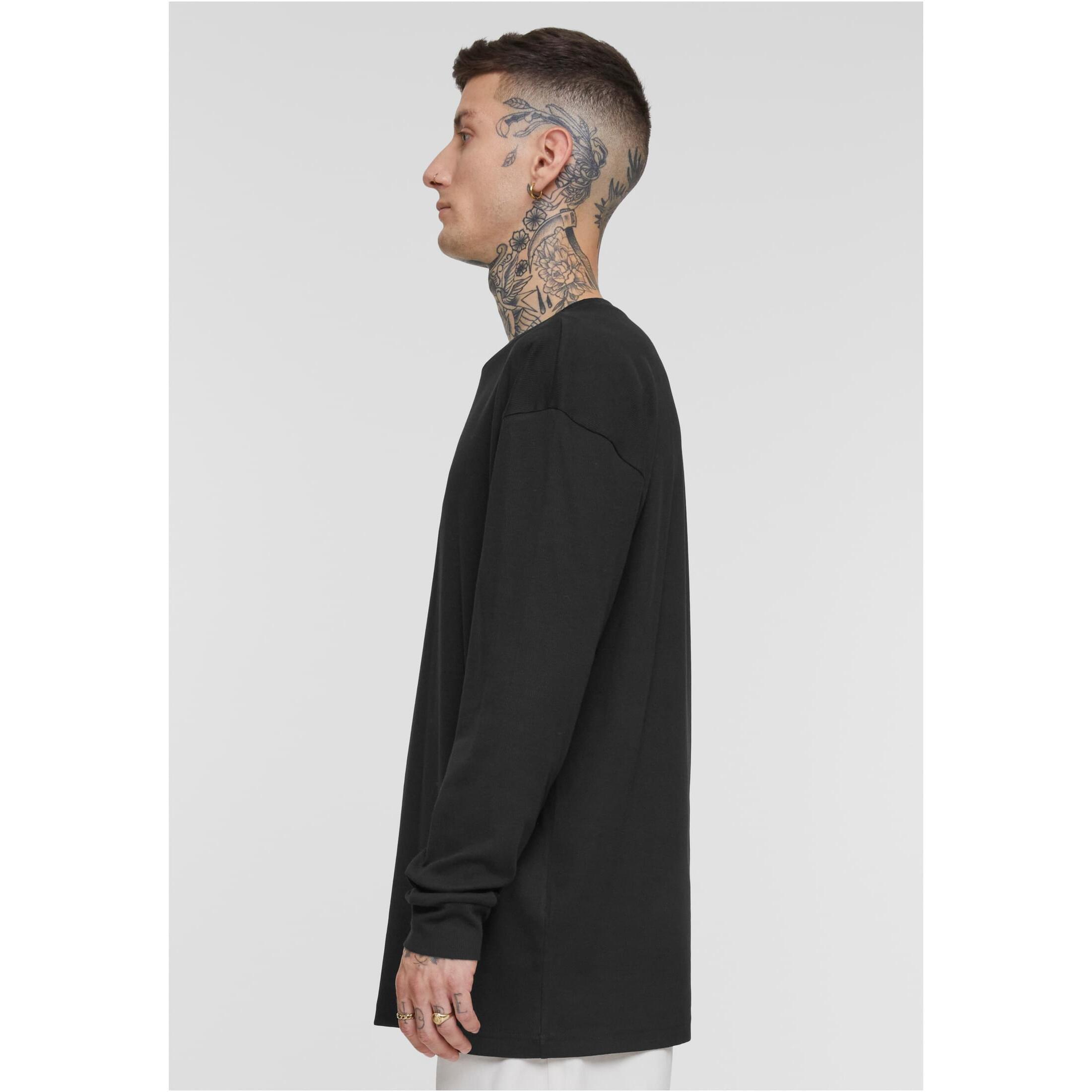 URBAN CLASSICS Boxy Rib Longsleeve Sweatshirt