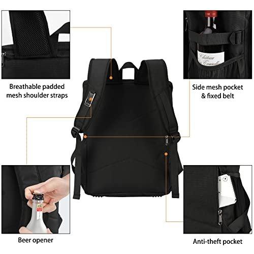 Only-bags.store Wasserdichten Isoliert Kühltasche Groß Picknickrucksäcke Leicht Lunch Tasche Rucksäcke Cooler Bag für Camping BBQ Wandern Picknick