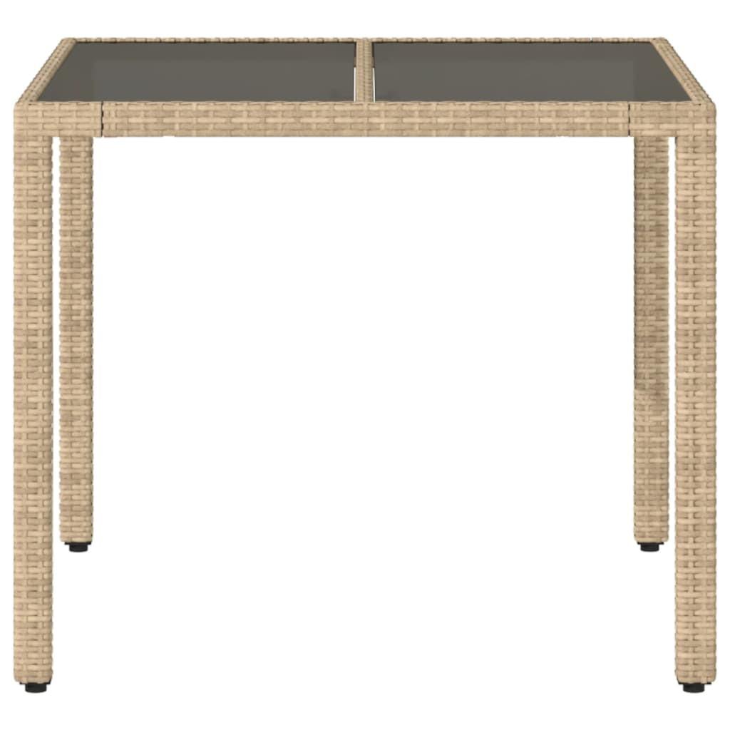 VidaXL Gartentisch poly-rattan