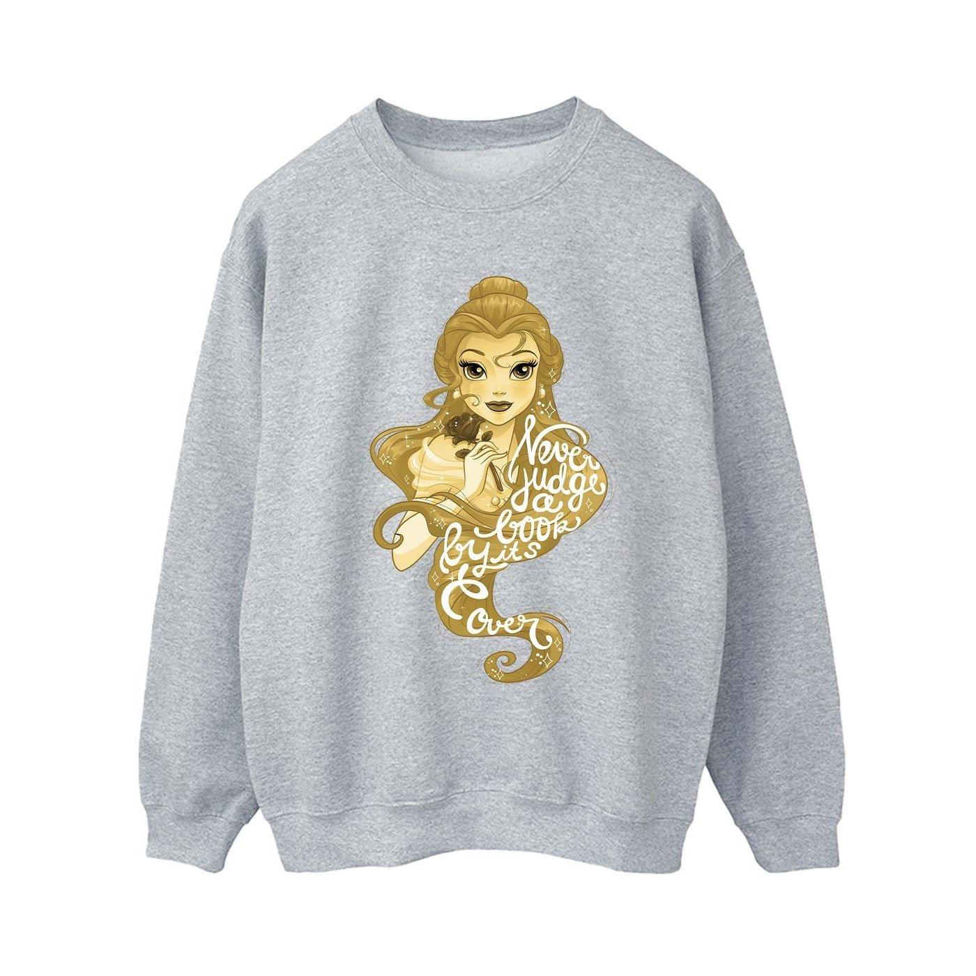 Disney Beauty And The Beast Never Judge Sweatshirt