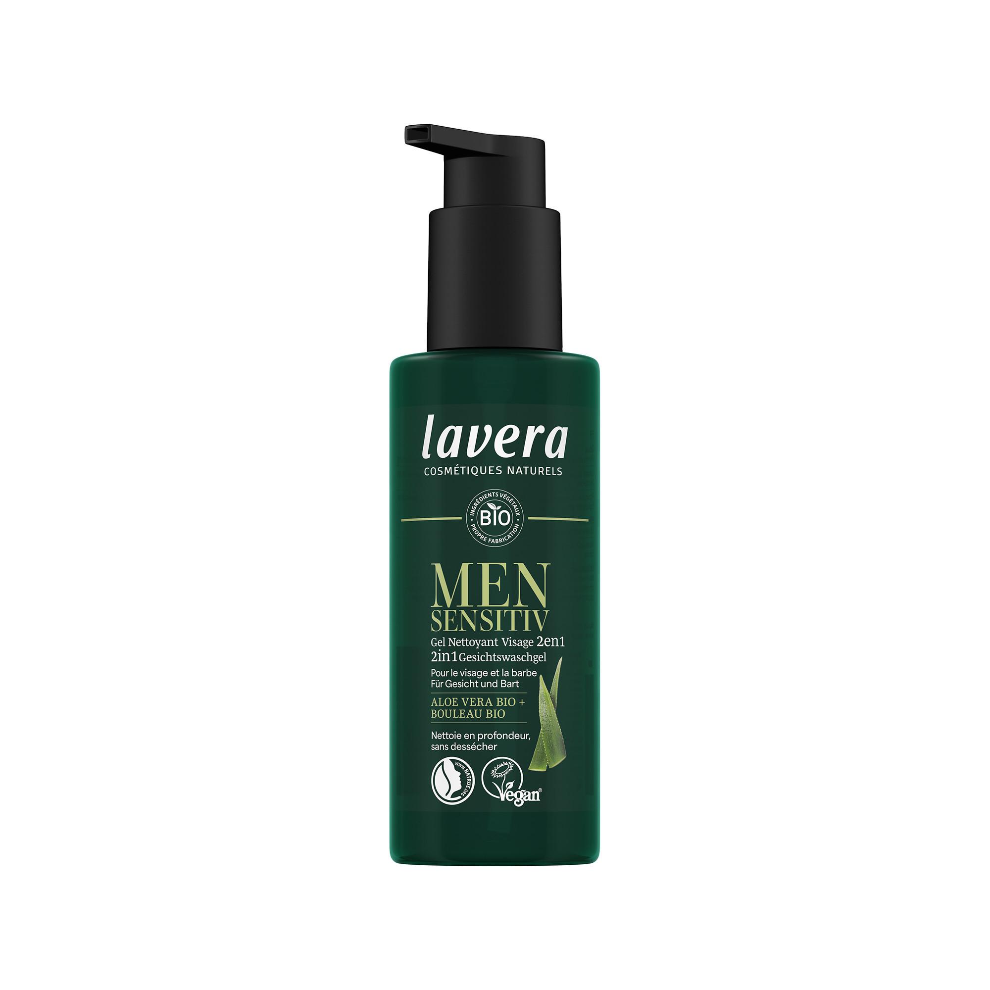 lavera Men 2in1 Gesichtswaschgel