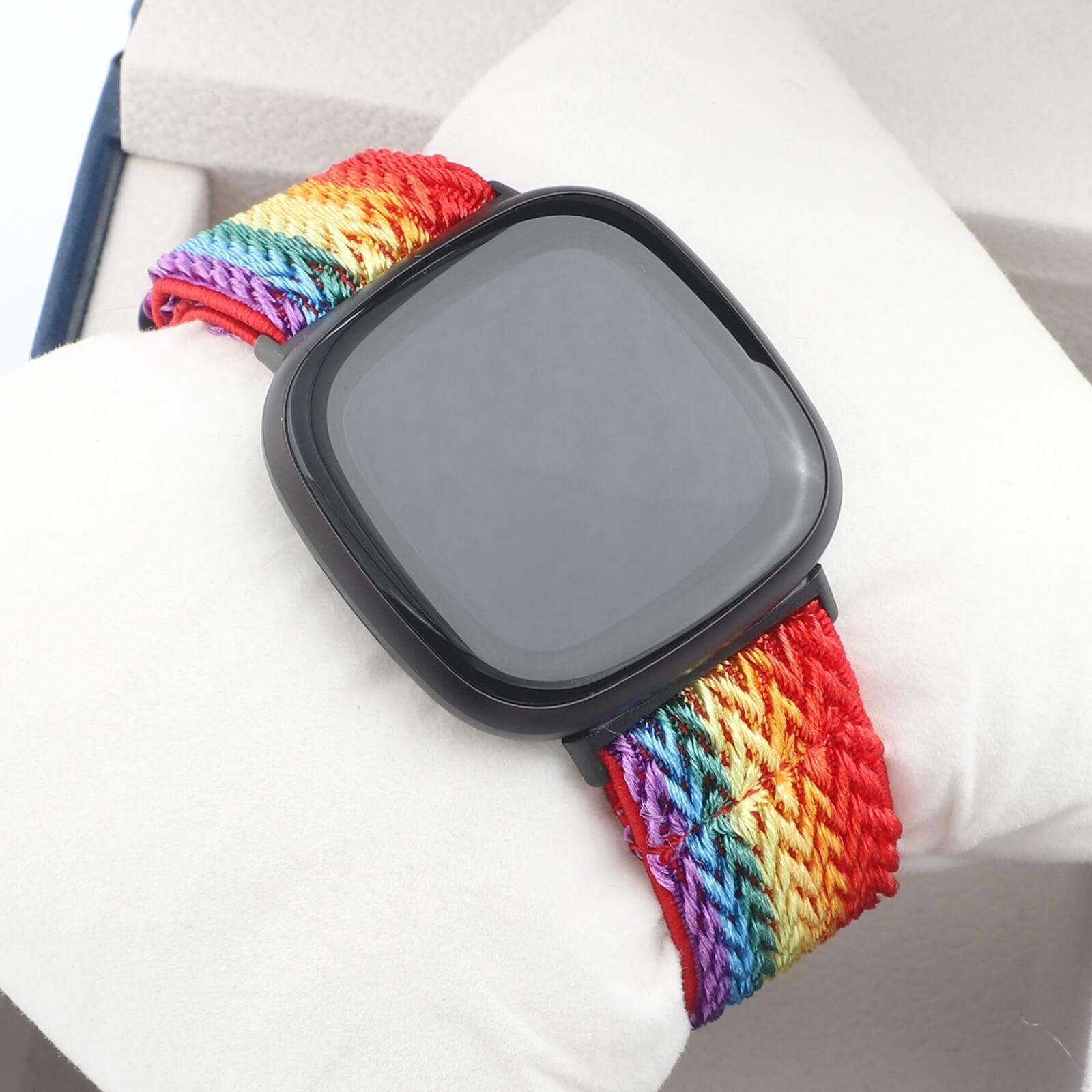 Cover-Discount Fitbit Versa 4 / Sense 2 - Nylon Ersatzarmband