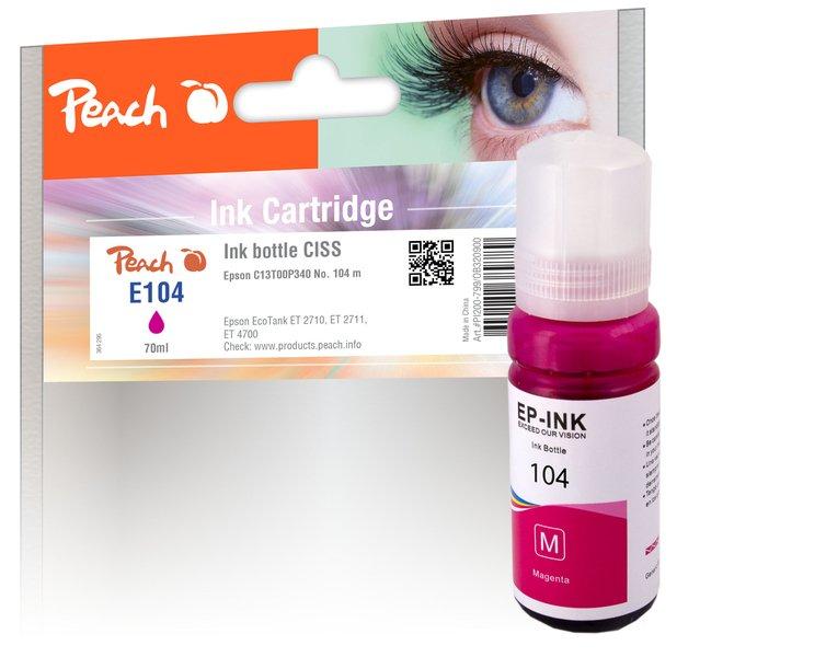Peach Tinte Epson 104 (C13T00P340) Magenta