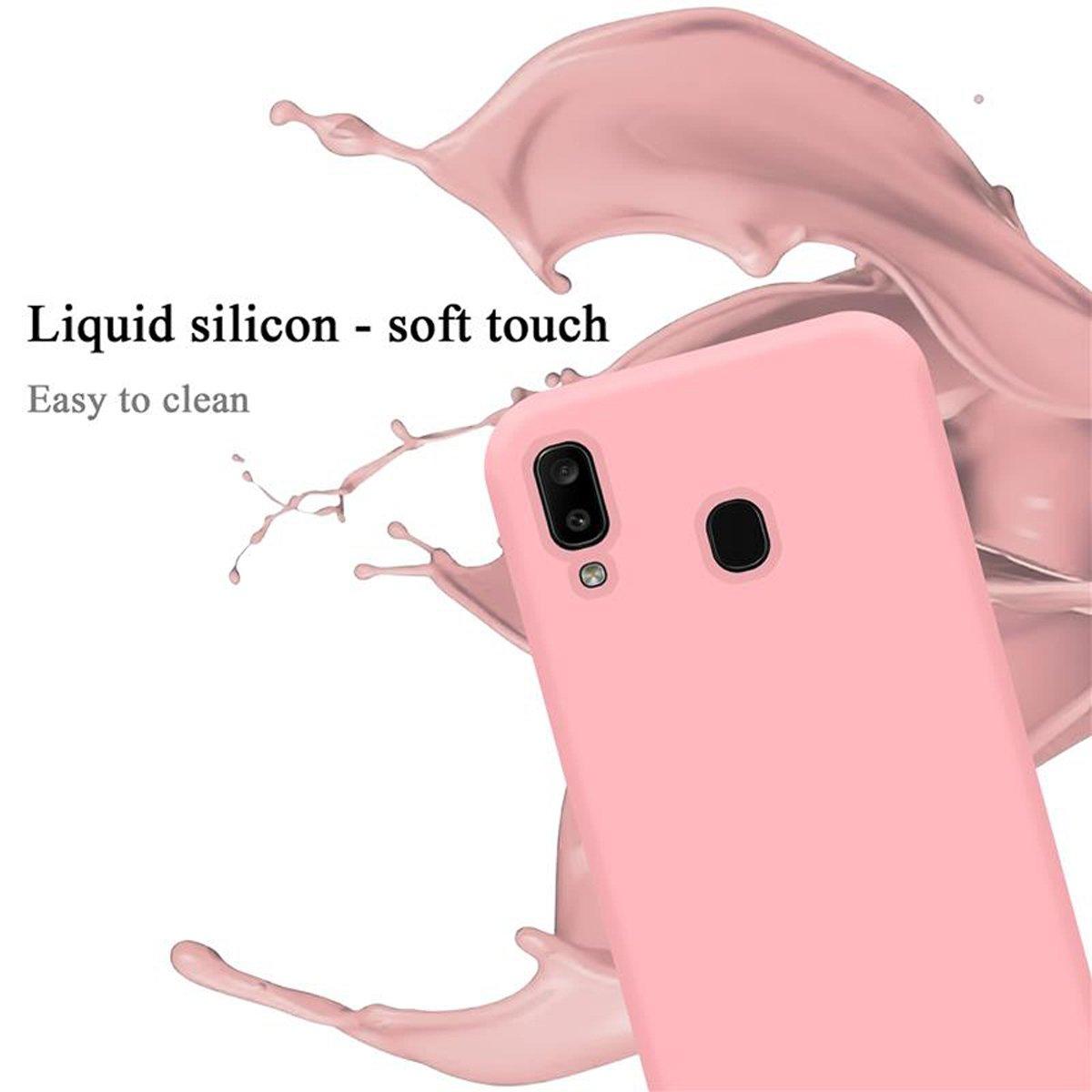 Cadorabo Hülle für Samsung Galaxy A20 / A30 / M10s TPU Silikon Liquid