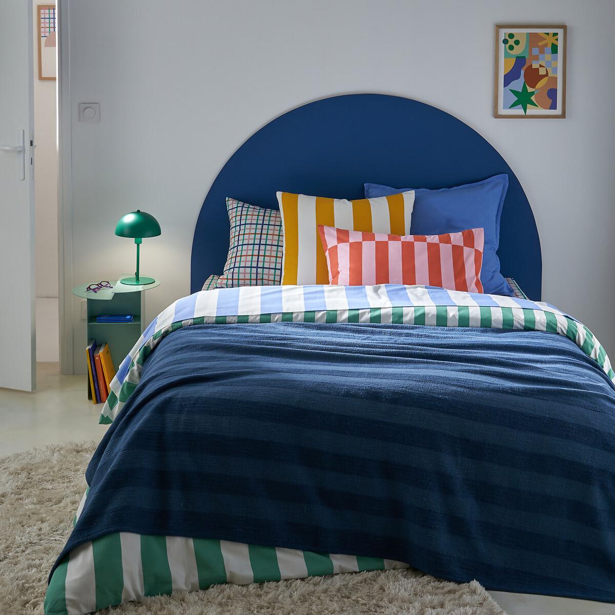 La Redoute Intérieurs Kissenbezug Tabaka mit 50% recycelter Baumwolle